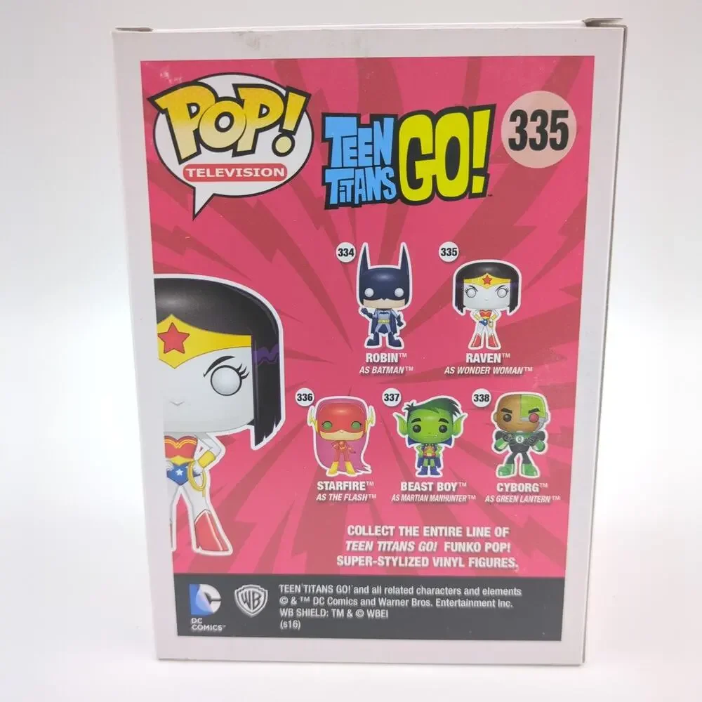 Funko Pop! Television Teen Titans Go! Raven as Wonder Woman #335 Toys R Us